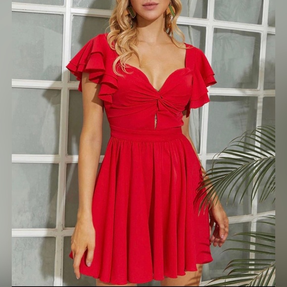 Dresses Faeriesty Red Date Night Mini Dresss Poshmark